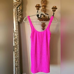 GOOD AMERICAN scuba mini tank dress